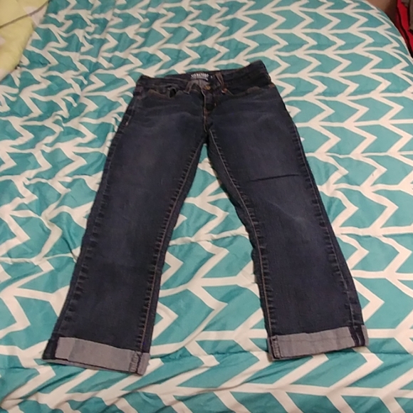 levi strauss modern capri